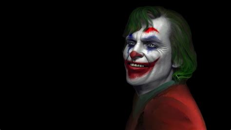 Green Hair Joaquin Phoenix Joker With Black Background 4K HD Joker Wallpapers | HD Wallpapers ...