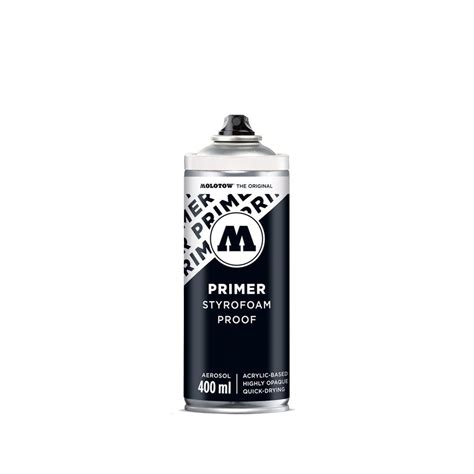 Molotow Urban Fine-Art™ Primer - Styrofoam Proof - Spray Cans from ...