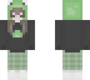 Frog Girl | Minecraft Skin