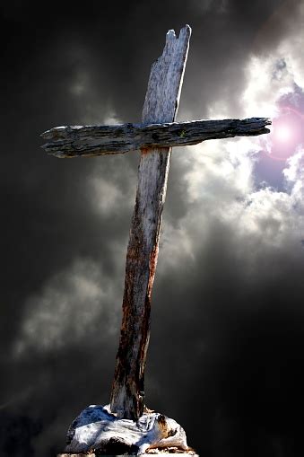 Old Rugged Cross Stock Photo - Download Image Now - Australia, Christianity, Church - iStock