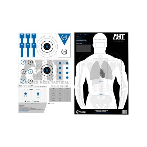 ACTION TARGET ACHILLES HEEL TACTICAL TARGETS