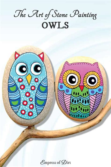 How to Paint an Owl on Rocks or Stones — Empress of Dirt