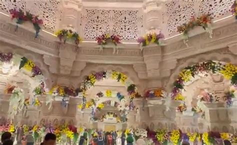 Sneak Peek Into Ayodhya's Ram Temple, Days Before Consecration - The News