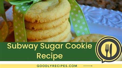 Subway Sugar Cookie Recipe - Step By Step Easy Guide