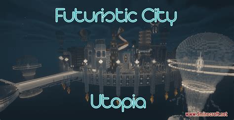 Futuristic City Utopia Map (1.19.2, 1.18.2) - A Futuristic City ...