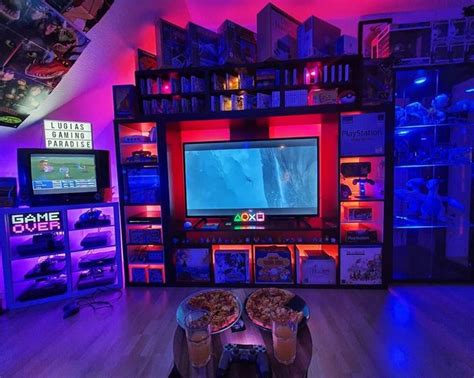 video gaming room ideas and setup | Salas de juegos pequeñas, Ideas de ...