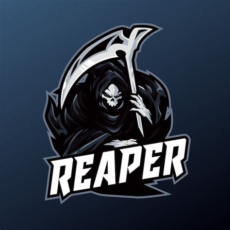 Premium Vector | Reaper mascot for sport and esport logo