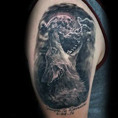 60 Coyote Tattoos For Men - Canis Latrans Design Ideas