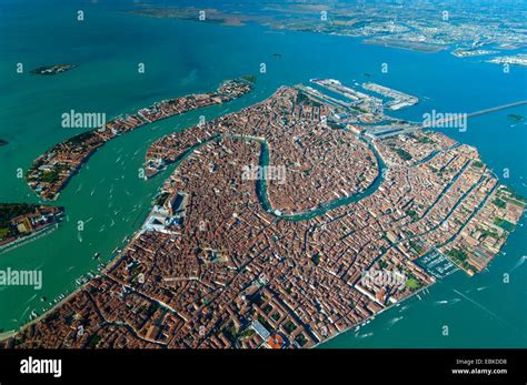 Aerial view of Venice, Italy, Europe Stock Photo - Alamy