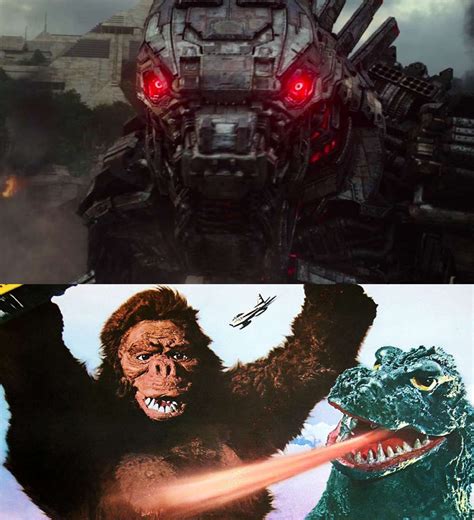 Godzilla and King Kong 1962 vs Mechagodzilla 2021 by MnstrFrc on DeviantArt