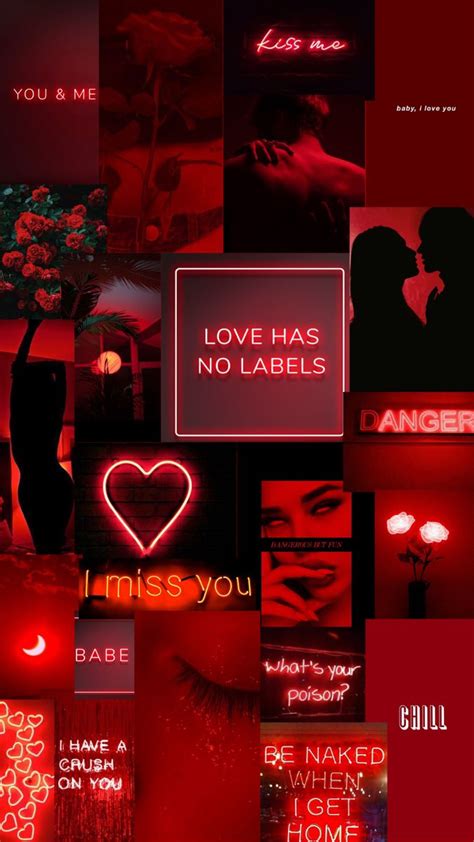 Red aesthetic wall kit | Iphone wallpaper tumblr aesthetic, Aesthetic iphone wallpaper, Iphone ...