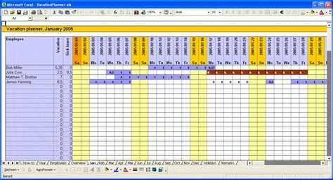 8+ Holiday Planner Templates - Excel Templates