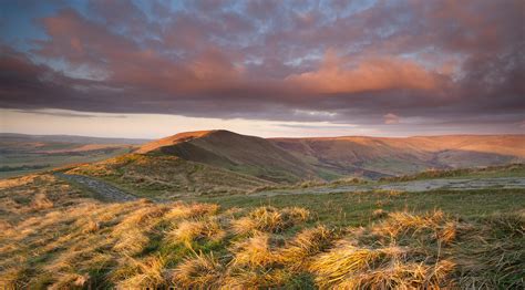 * November sunrise on the Great Ridge, Mam Tor | Peak District photography prints