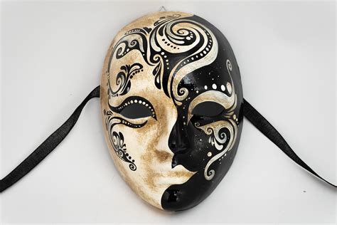 Venetian Face Mask in Paper-Mache