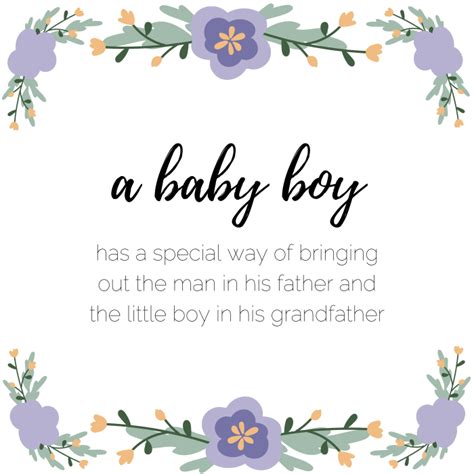 Sweet Baby Boy Quotes