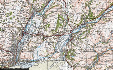 Historic Ordnance Survey Map of Skewen, 1923 - Francis Frith