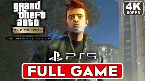 GTA 3 DEFINITIVE EDITION Gameplay Walkthrough FULL GAME [4K 60FPS PS5] - No Commentary - YouTube