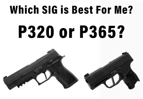 P320 vs P365 - Sig Sauer P365 Compared to other popular EDC Pistols.