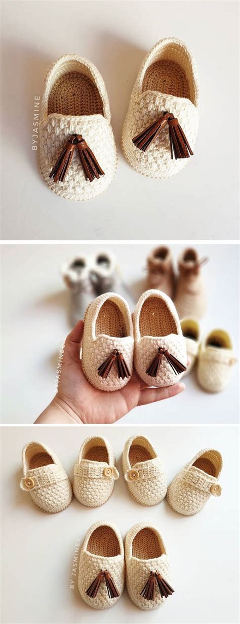 Crochet Baby Moccasins – Design Peak