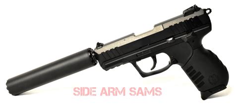 Ruger SR-22 22LR Semi-Auto Pistol & Ruger Silent-SR 22LR Silencer Package | Side Arm Sams