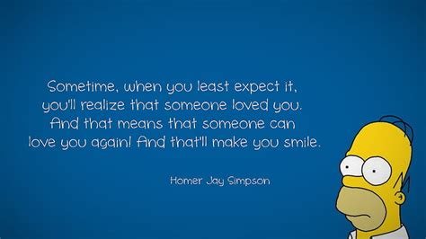 Homer Simpson Quote On Being Loved, Homer Simpson Quotes HD wallpaper | Pxfuel