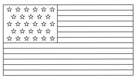 outline national flag of usa isolated on white background 19916896 Vector Art at Vecteezy