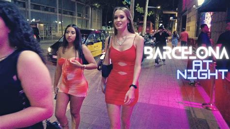 Barcelona nightlife, clubs, vlog, walk | Summer 2022 - YouTube