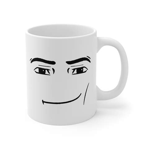 Roblox Man Face Mug 11oz - Etsy