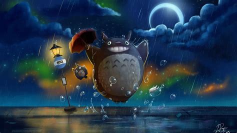 My Neighbor Totoro Wallpaper 4K, Tonari no Totoro