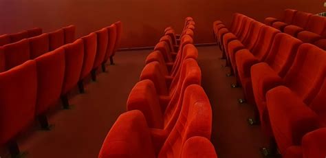 Premium Photo | Empty seats in movie theater