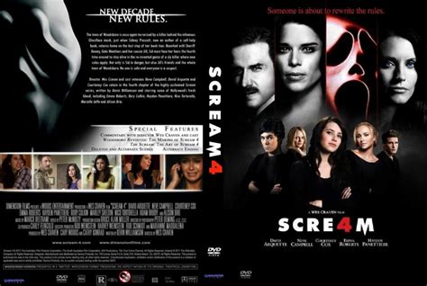 Scream 4 - Movie DVD Custom Covers - Scream 4 - Custom :: DVD Covers