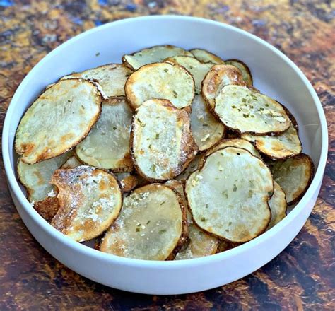 Air Fryer Homemade Crunchy Potato Chips