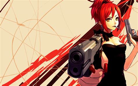 Red Hair Anime Wallpapers - Wallpaper Cave