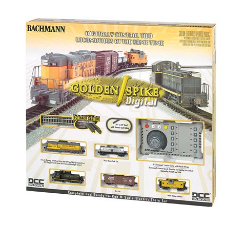 Bachmann 24131 N Golden Spike DCC Train Set | eBay