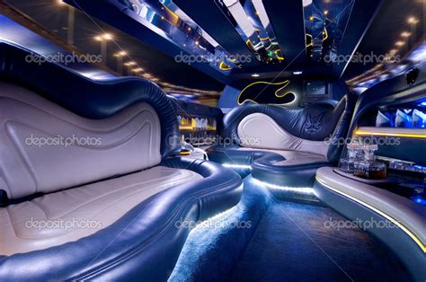 Stretch limousine interior ⬇ Stock Photo, Image by © Stockdonkey #30045331