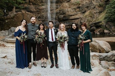 This Waterfall Wedding Overflows with Sweet Details - Green Wedding Shoes