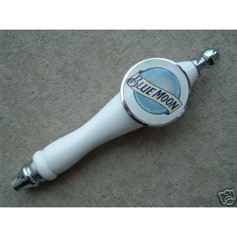 Blue Moon beer tap handle