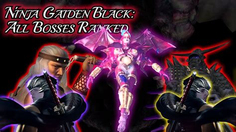 Ninja Gaiden Black | All Bosses Ranked Easiest to Hardest + Boss Guide - YouTube