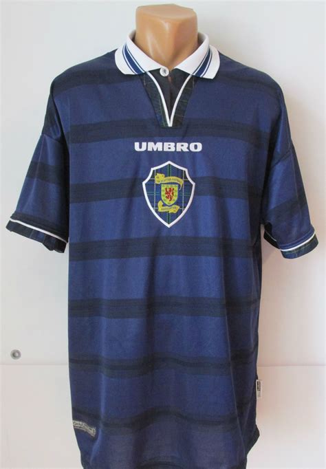 Scotland 1998/1999/2000 home football shirt by Umbro vintage 90s retro nationalteam soccer ...