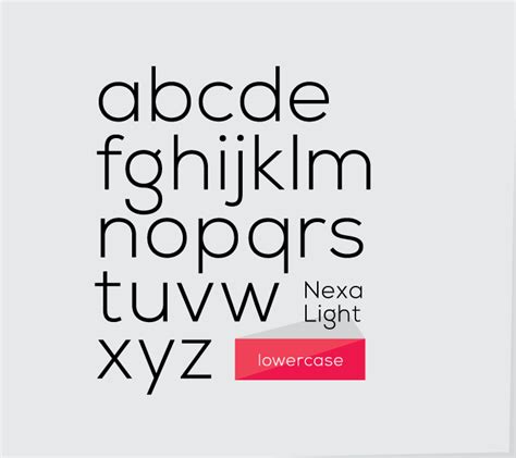 Nexa Font | Font Slots