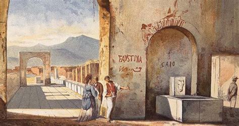 Pompeii Graffiti That Reveals The Raunchy Side Of Ancient Rome