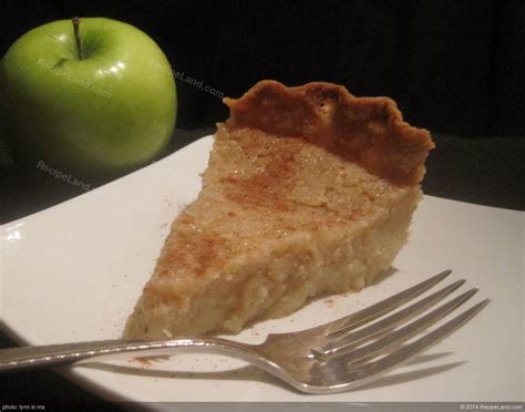 Applesauce Pie Recipe | RecipeLand