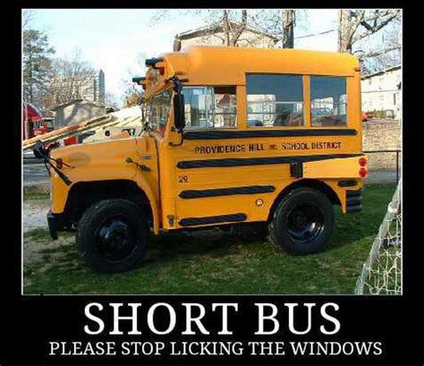 car-humor-funny-joke-road-street-drive-driver-short-school-bus-licking ...