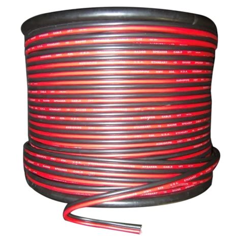 18 GAUGE 8M RED BLACK ZIP WIRE AWG CABLE POWER GROUND STRANDED COPPER CAR-in Wires & Cables from ...