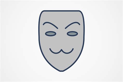 Hacker Mask Line Filled Icon Graphic by Graphic Nehar · Creative Fabrica