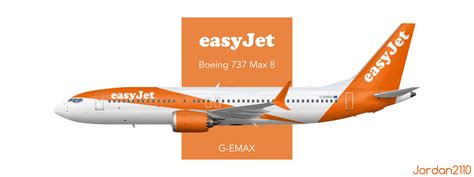 easyJet Boeing 737 Max 8 - JC creations - Gallery - Airline Empires