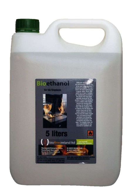 Bioethanol Fuel 1 Litre / 5 Litre – Outstyle