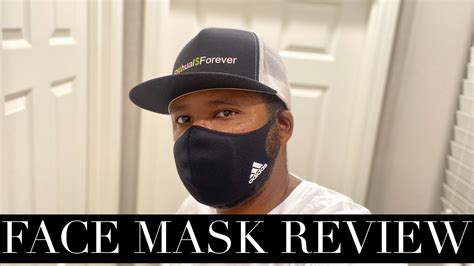 Adidas Face Mask Unboxing and Review - YouTube