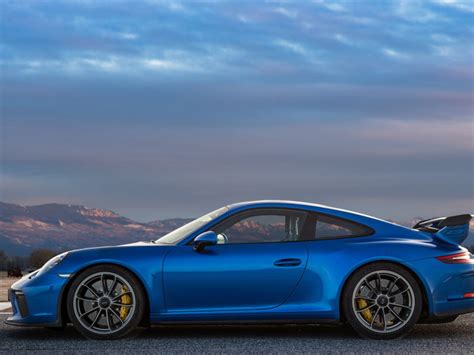 Porsche 911 Gt3 Rs (blue) - High Definition Wallpaper