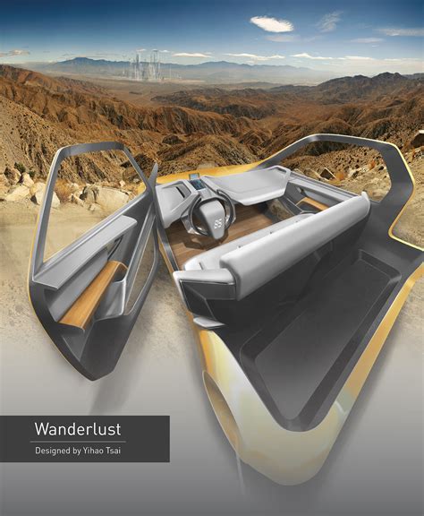 Wanderlust Smart Car Interior Design on Behance